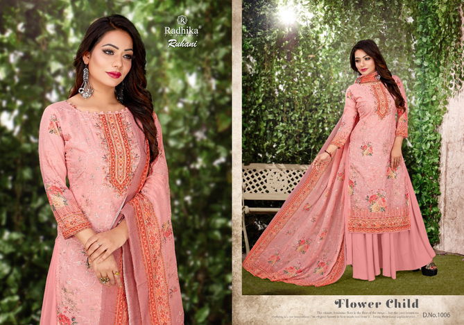 AZARA RUHANI Fancy Festive Wear Cotton Digital Print Designer Salwar Suit Collection